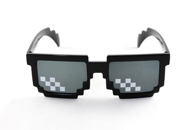 Arrival MineCrafted Sunglasses Kids cos play action Game Toys Minecrafter Square Glasses with EVA case gifts
