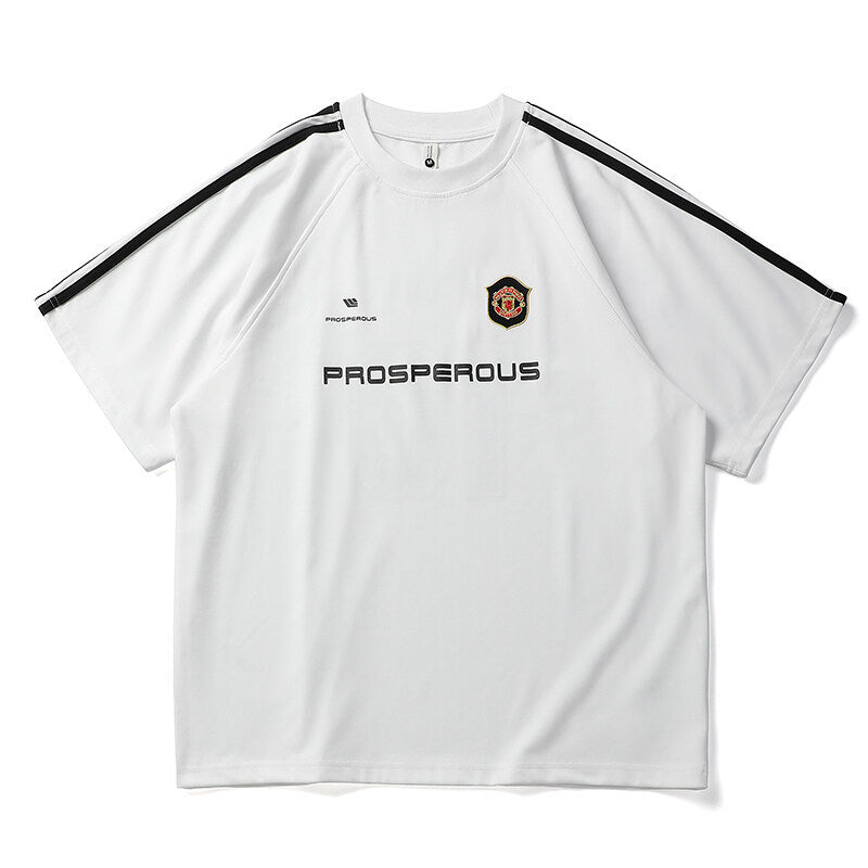 Sports and leisure T-shirts for men and women, loose short sleeves
