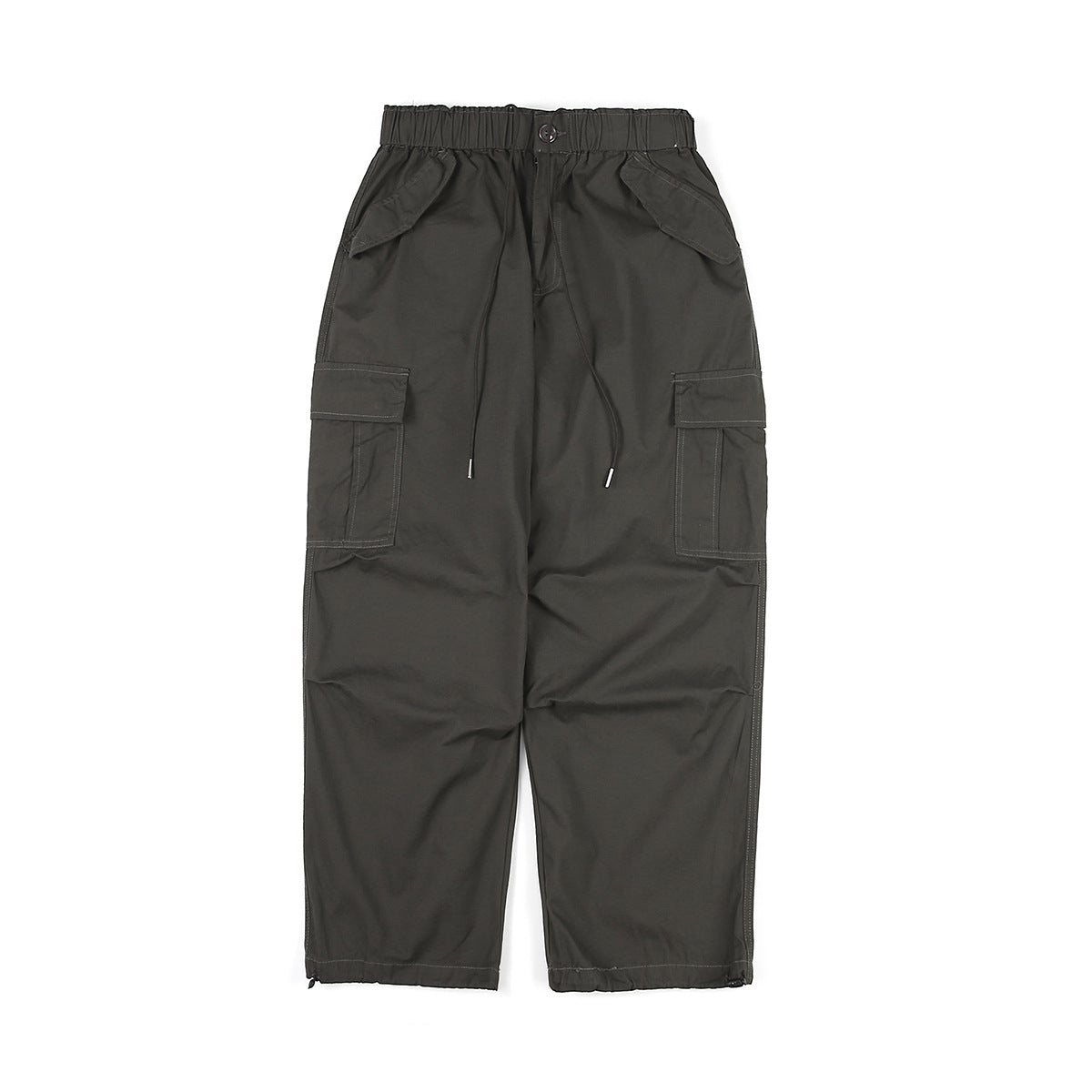 Multi-Pocket Cargo Pants Men Loose Trendy Unisex Casual Long Pants