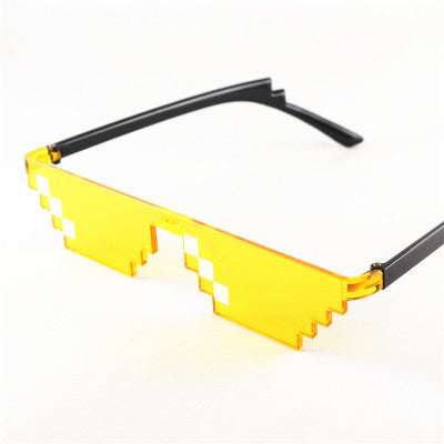 Arrival MineCrafted Sunglasses Kids cos play action Game Toys Minecrafter Square Glasses with EVA case gifts
