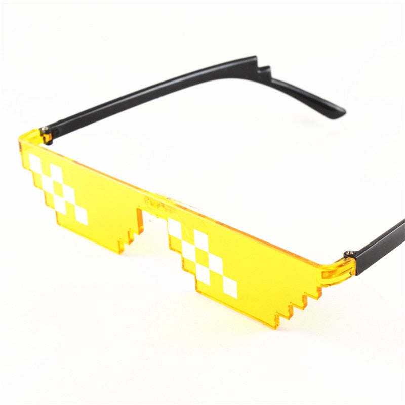 Arrival MineCrafted Sunglasses Kids cos play action Game Toys Minecrafter Square Glasses with EVA case gifts