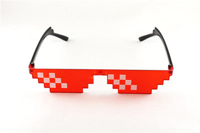 Arrival MineCrafted Sunglasses Kids cos play action Game Toys Minecrafter Square Glasses with EVA case gifts