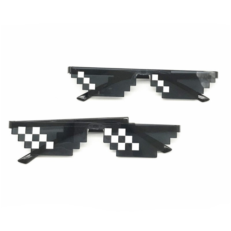 Arrival MineCrafted Sunglasses Kids cos play action Game Toys Minecrafter Square Glasses with EVA case gifts