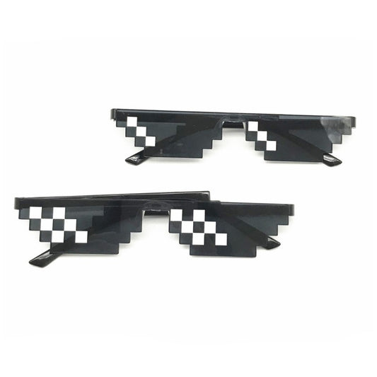 Arrival MineCrafted Sunglasses Kids cos play action Game Toys Minecrafter Square Glasses with EVA case gifts