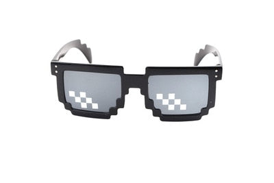 Arrival MineCrafted Sunglasses Kids cos play action Game Toys Minecrafter Square Glasses with EVA case gifts