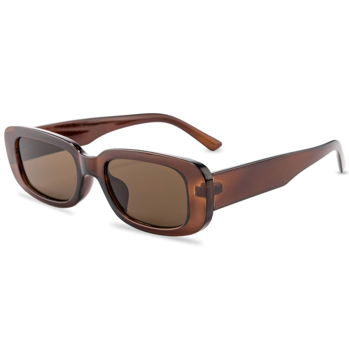 Fashionable women's sunglasses with small boxes, personalized men's sunglasses, sun protection and UV protection glasses