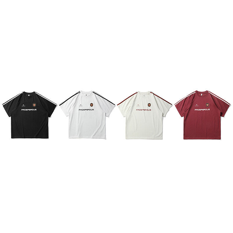 Sports and leisure T-shirts for men and women, loose short sleeves