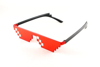 Arrival MineCrafted Sunglasses Kids cos play action Game Toys Minecrafter Square Glasses with EVA case gifts