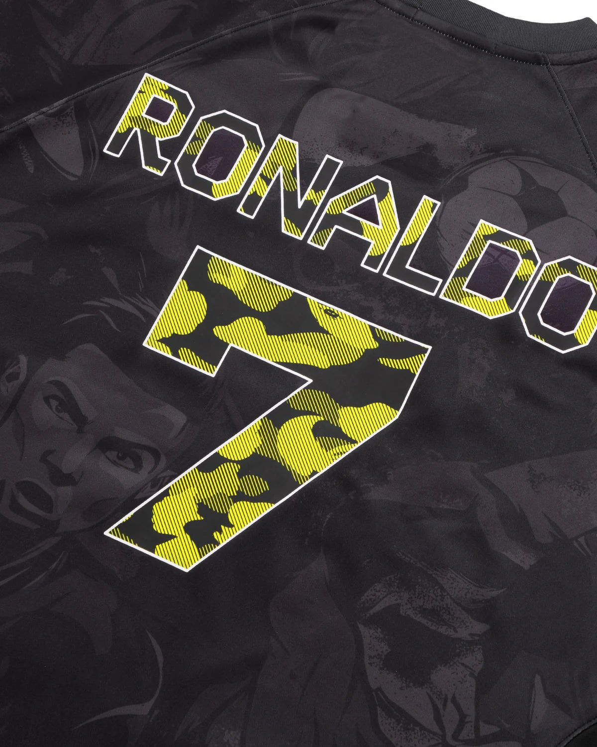 BAPE X CR7 Life All Over Print Multi Logo Relaxed Fit Jersey