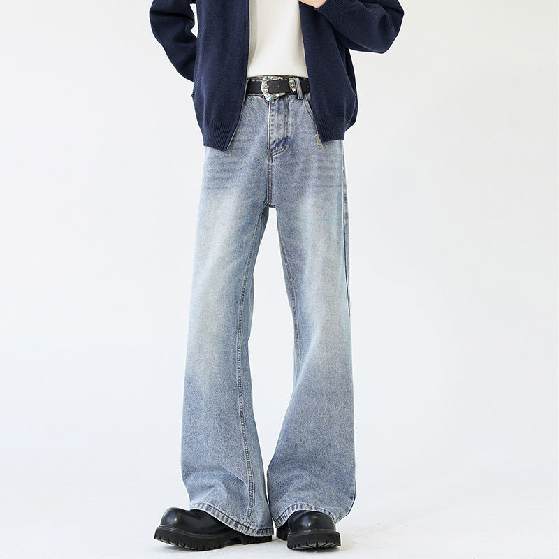 Cleanfit Basic Slight Flare Denim Pants for Men and Women
