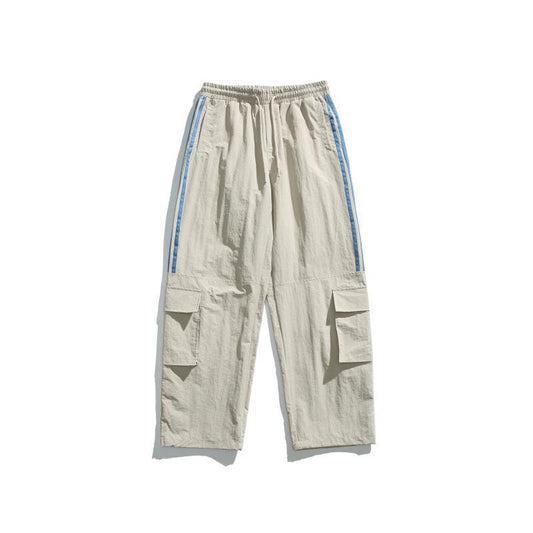 Four color basic casual pants drawstring pants for men and women