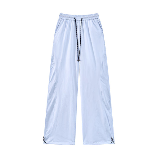 Soft Shell Casual Pants Men Women Straight Leg Hiking Cargo Paratrooper Pants