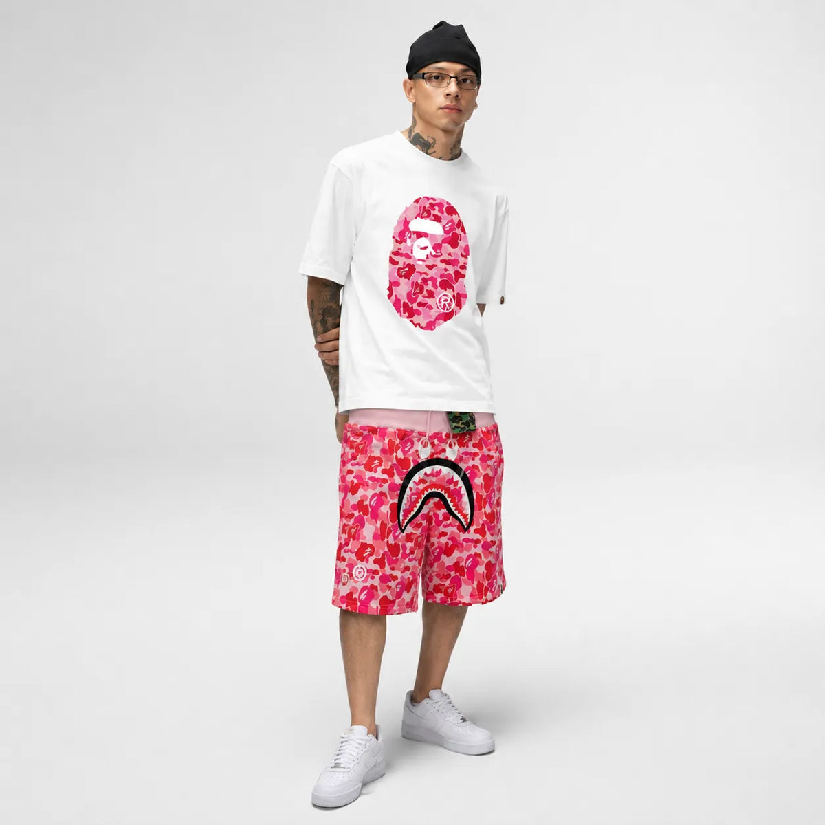 Bape Camouflage Sommer-Set