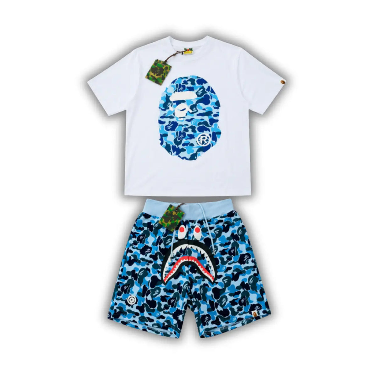 Bape Camouflage Sommer-Set