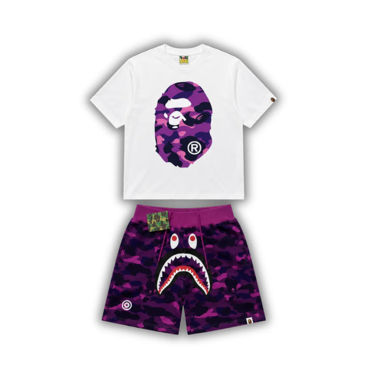 Bape Camouflage Sommer-Set