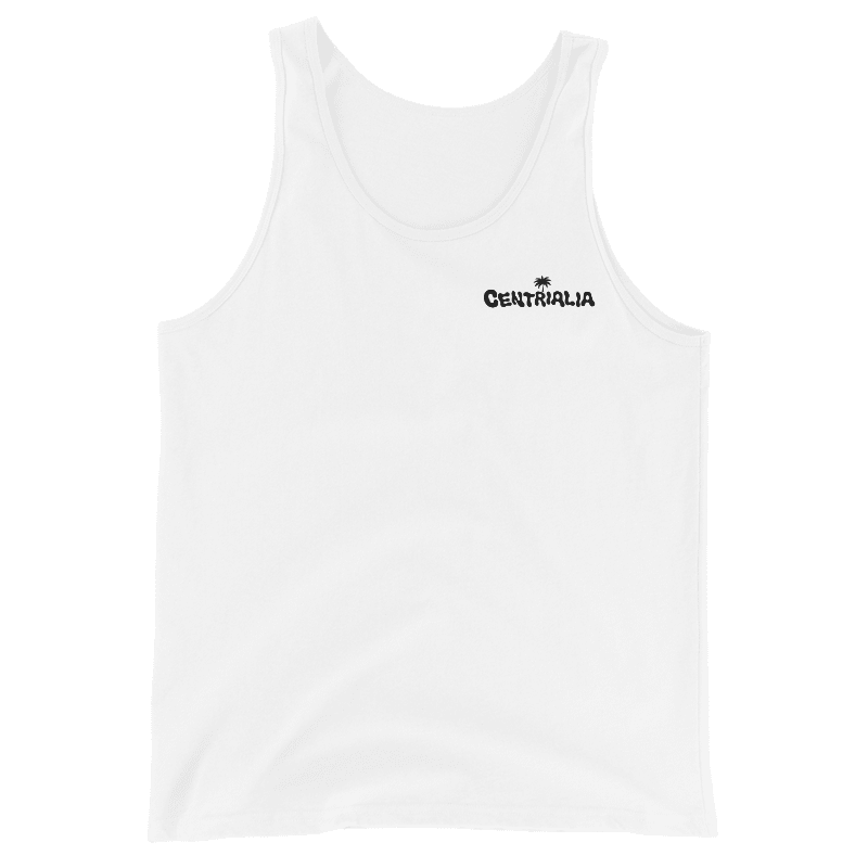 CENTRIALIA — Blindfold Graphic Tank Top