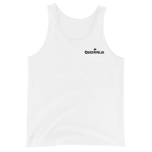 CENTRIALIA — Blindfold Graphic Tank Top