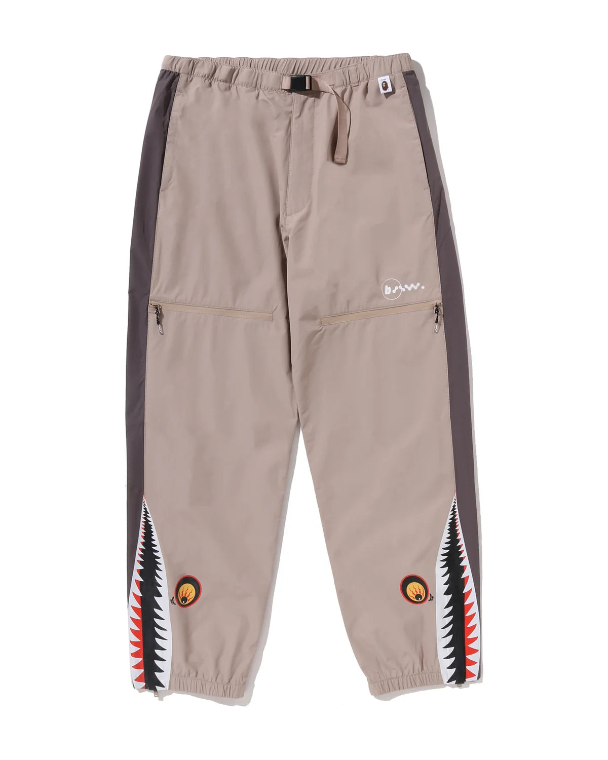 BAPE by Kazuki Kuraishi Belted 3-Layer Shark Pants