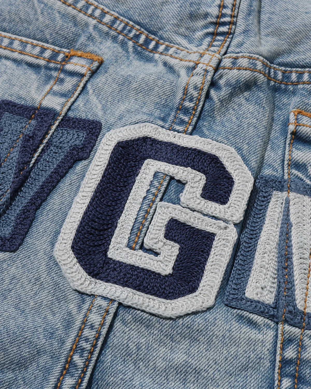 Shark Relaxed Fit Denim Pants