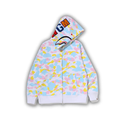 Bape Camo Full Zip Sweatshirt
