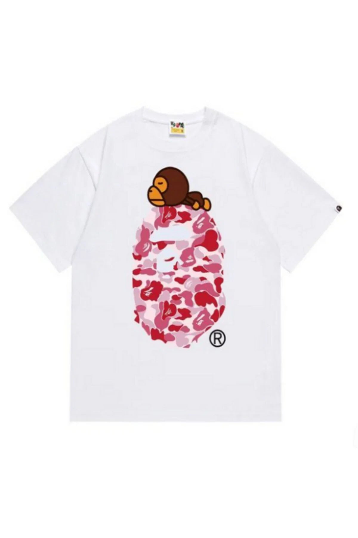 BAPE® Pink Camo Baby Milo T-Shirt